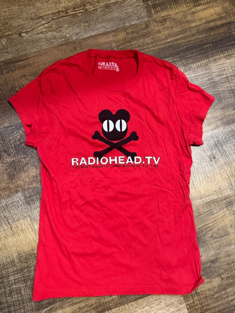 Radiohead.TV Red Graphic Tee